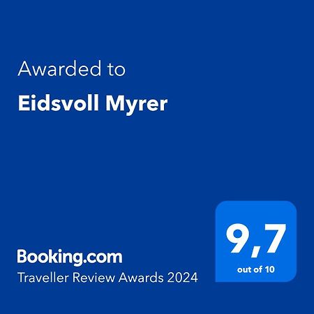 Eidsvoll Myrer Appartement Buitenkant foto