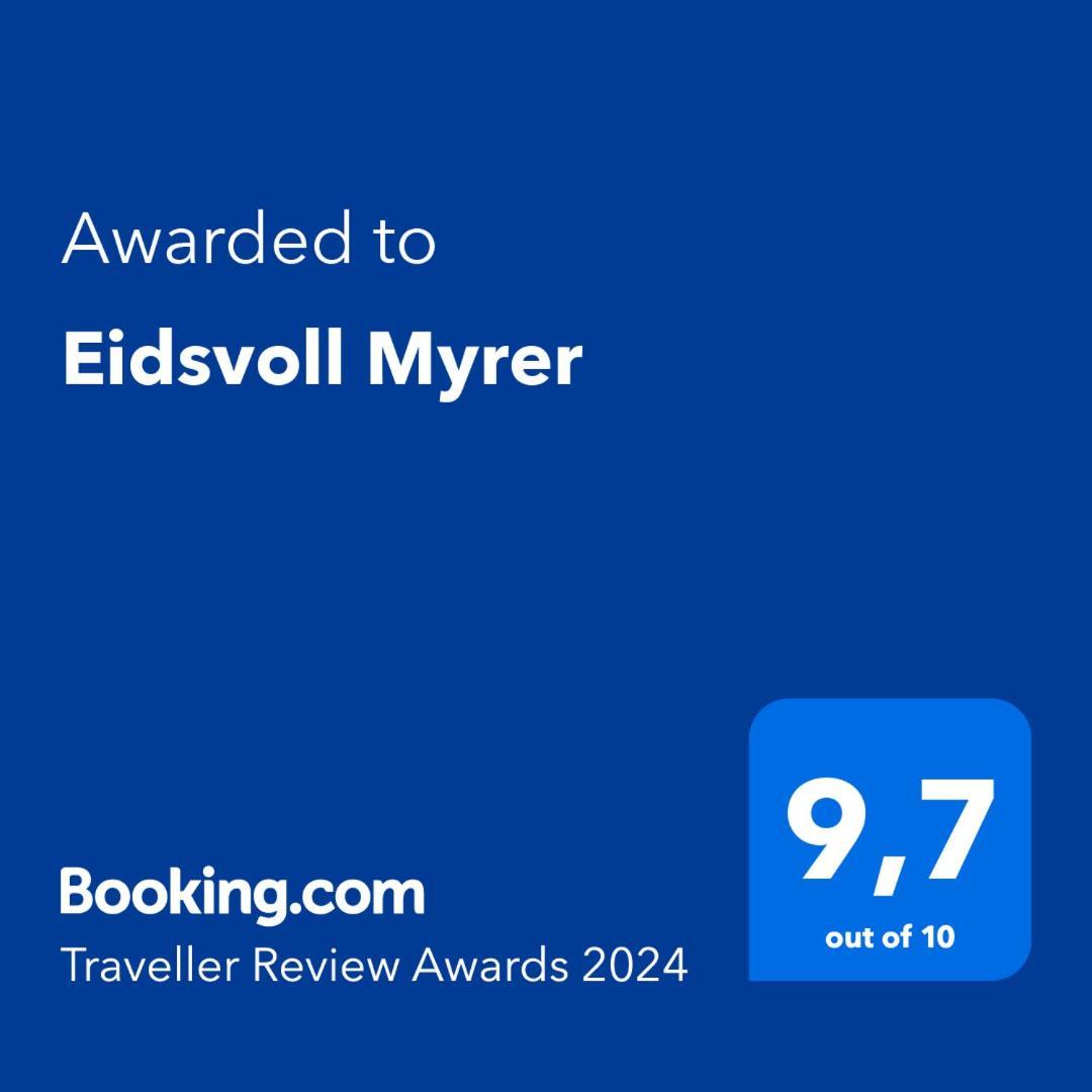 Eidsvoll Myrer Appartement Buitenkant foto